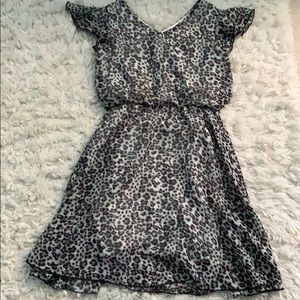 Cheetah Print Girls Dress